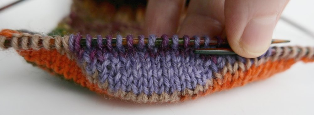 Blog-Inhaltsbild für 'Socken-Workshop Teil 2: Ferse'