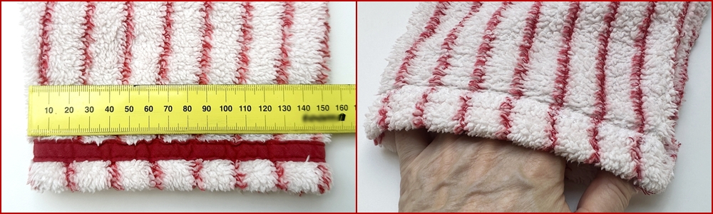 Blog-Inhaltsbild für 'Aus Alt mach Neu: Waschhandschuhe aus altem Bademantel nähen'