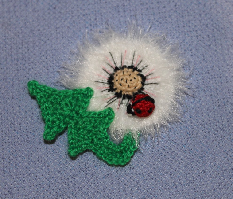 Brooch Dandelion