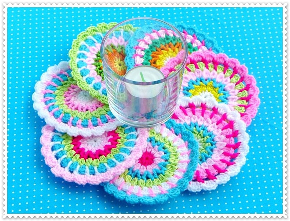 Blog-Inhaltsbild für 'Wollreste - Ideen und Anregungen + Gratis Häkelanleitung für ein Windlicht'