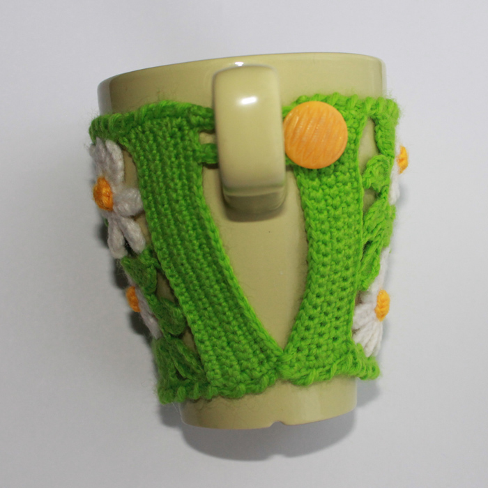 Blog content image for 'Чехол на чашку "Ромашки и букашки". Часть 1.'