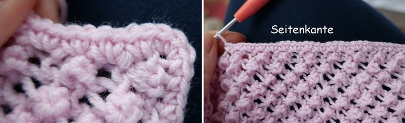 Blog-Inhaltsbild für 'Gratis Strickanleitung Decke im Röschenmuster'