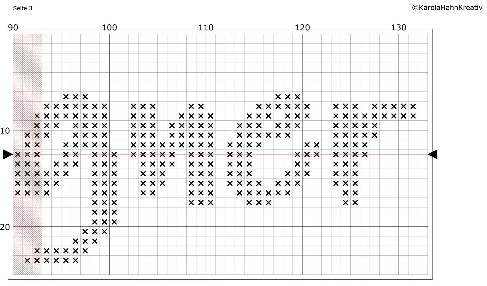 Blog-Inhaltsbild für 'Besticke mit mir ein Lätzchen und lerne dabei den Kreuzstich - Tutorial für Anfänger*innen inkl gratis Stickvorlage "Food Designer" und "Designerin"'