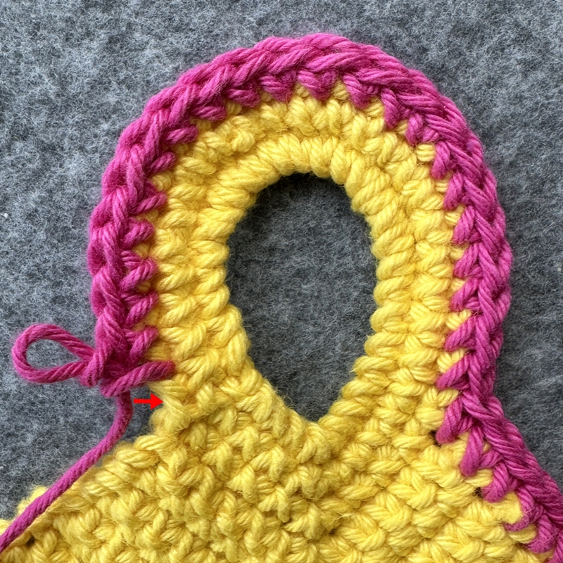 Blog-Inhaltsbild für 'Topflappen häkeln für Anfänger'