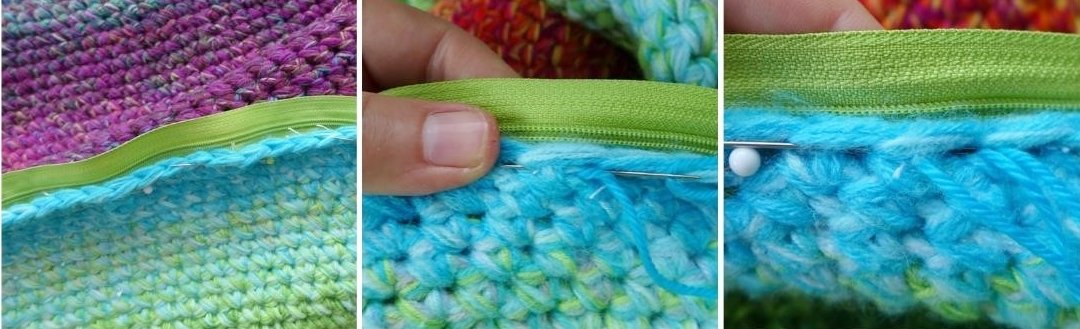 Blog-Inhaltsbild für 'Kostenlose Häkelanleítung Bezug für Sitzball aus Wollresten'