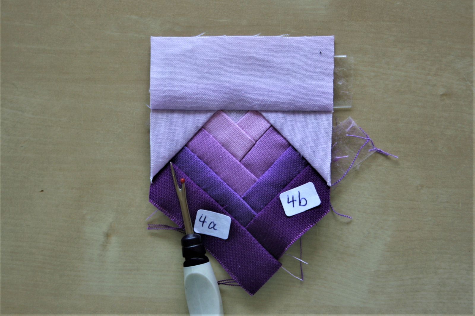 33_Log_Cabin_Block_how_to_sew_Quilt_Heart