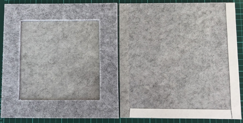 Blog-Inhaltsbild für 'Kostenlose Bastelanleitung: Wechselbilderahmen aus Filz'