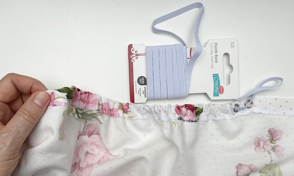 Blog-Inhaltsbild für 'Sommer-DIY: Perfekt sitzende Tischdecken mit Gummizug selbst nähen'