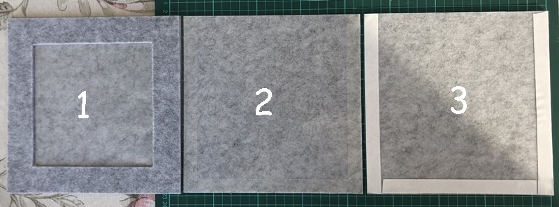 Blog-Inhaltsbild für 'Kostenlose Bastelanleitung: Wechselbilderahmen aus Filz'