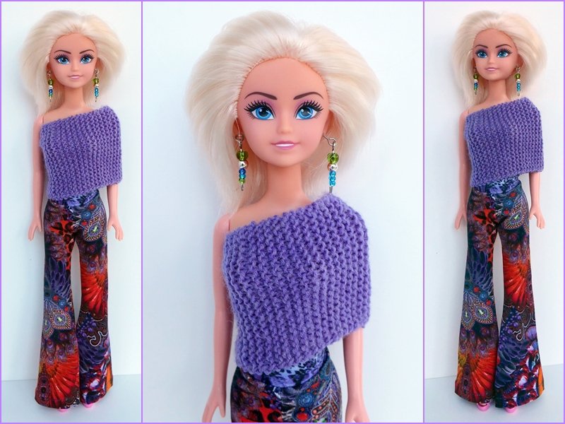 Blog-Inhaltsbild für 'Stricken mit Kindern: Kinderleichte Puppenmode für Strickanfänger'