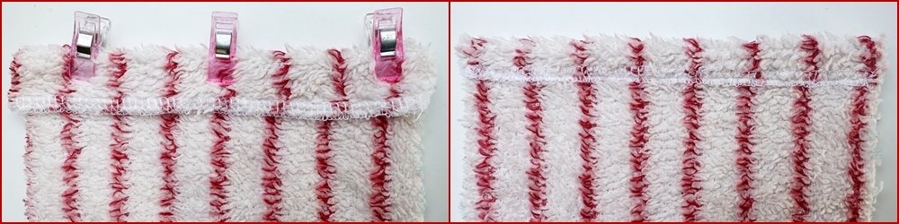 Blog-Inhaltsbild für 'Aus Alt mach Neu: Waschhandschuhe aus altem Bademantel nähen'