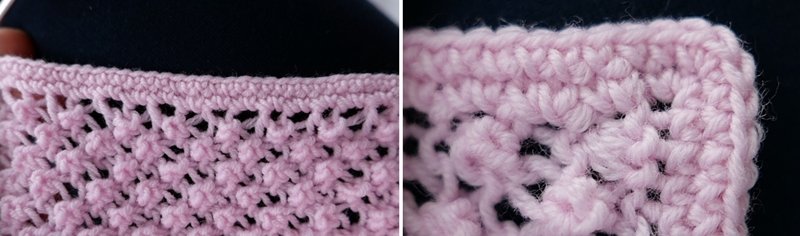 Blog-Inhaltsbild für 'Gratis Strickanleitung Decke im Röschenmuster'