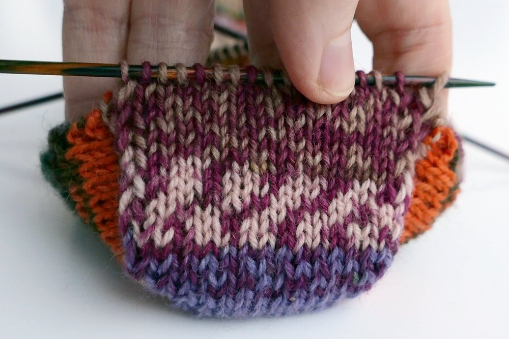 Blog-Inhaltsbild für 'Socken-Workshop Teil 2: Ferse'