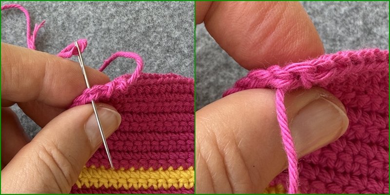 Blog-Inhaltsbild für 'Topflappen häkeln für Anfänger'