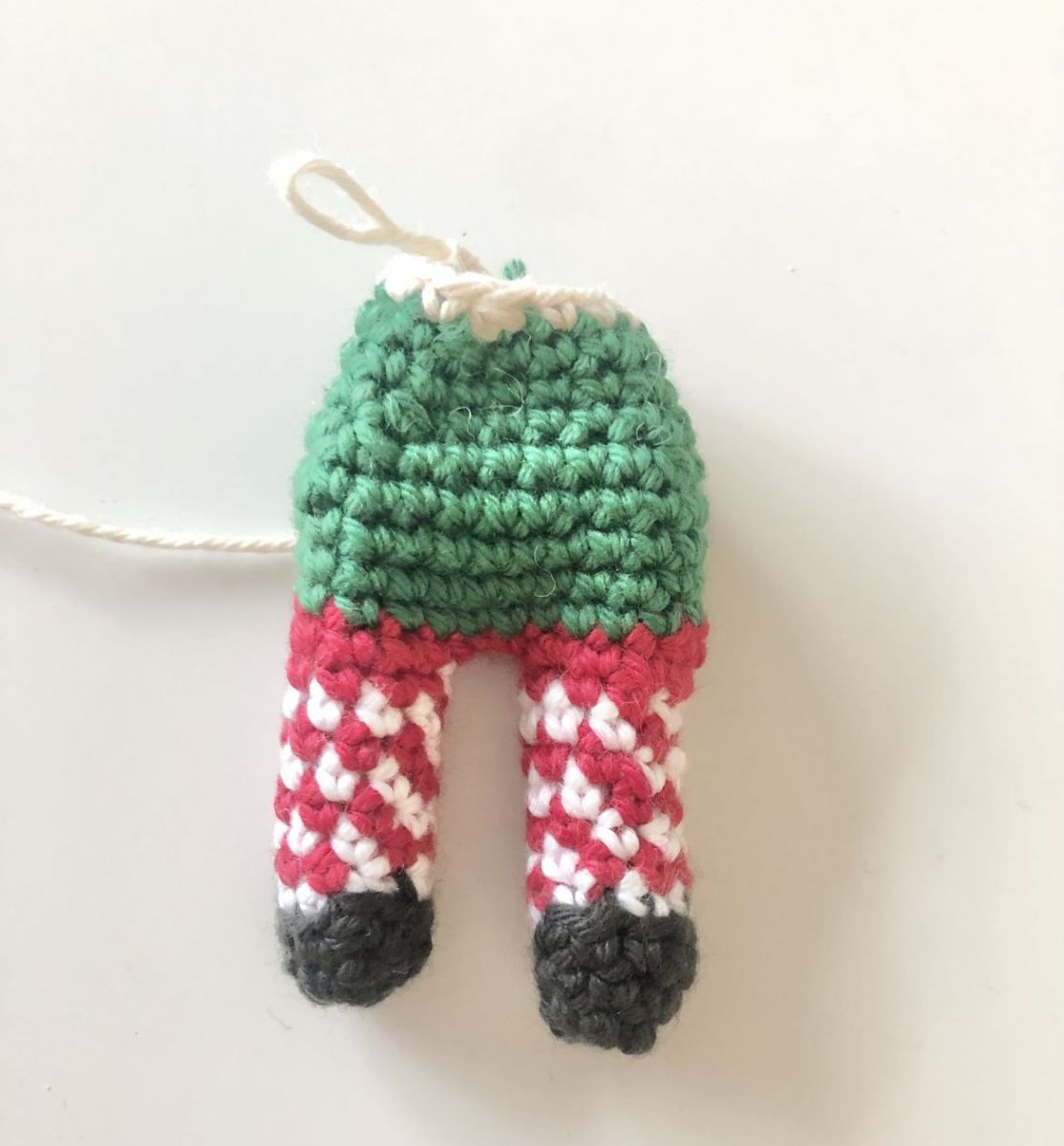 Blog-Inhaltsbild für 'Häkelanleitung Weihnachtskranz'