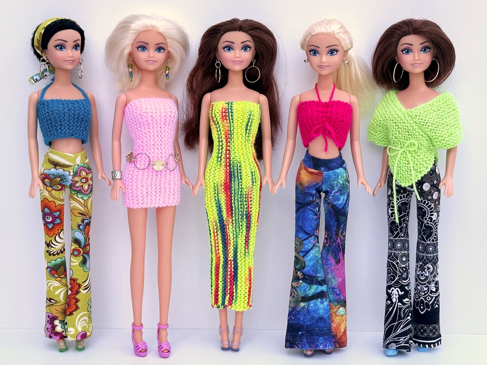 Blog-Inhaltsbild für 'Teil 2: Neue Strickmode für eure Puppen'