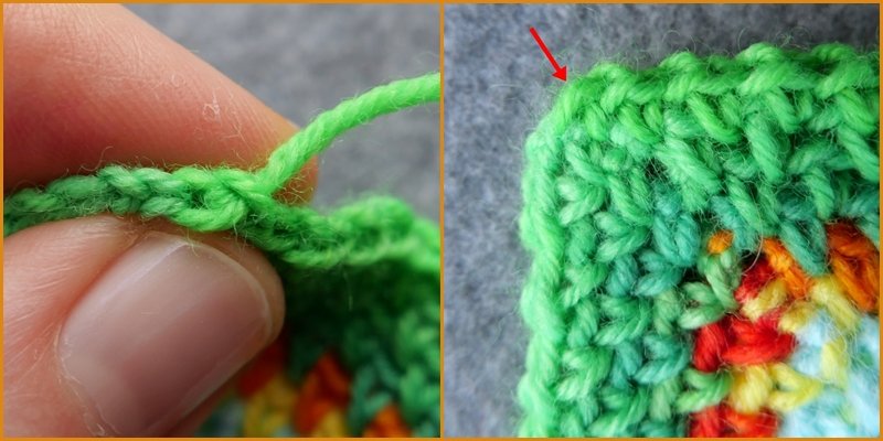 Blog-Inhaltsbild für 'Geniales Häkelmuster von innen nach außen - Kostenlose Häkelanleitung für Tasche'