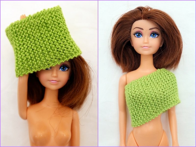 Blog-Inhaltsbild für 'Stricken mit Kindern: Kinderleichte Puppenmode für Strickanfänger'