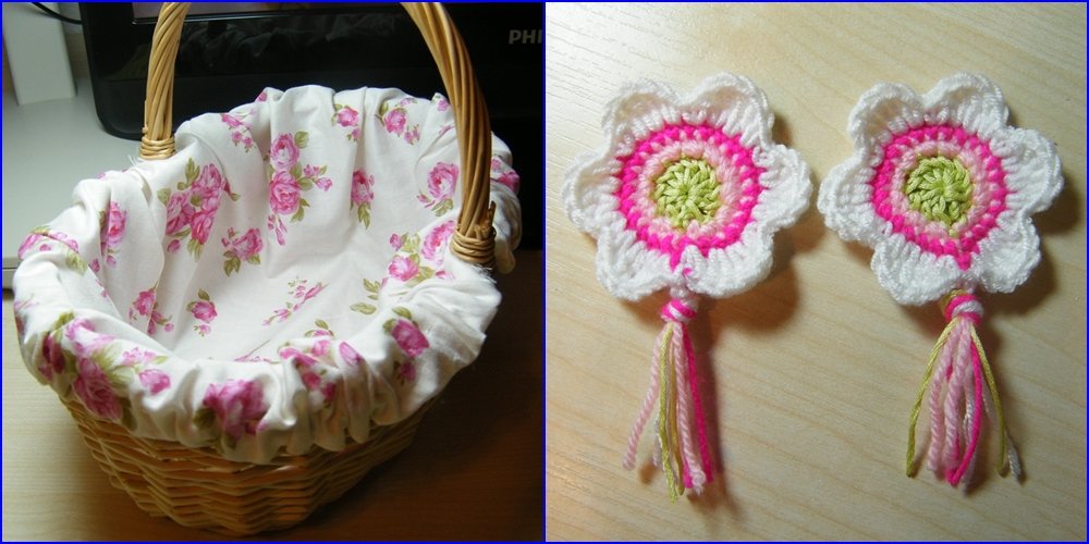 Blog-Inhaltsbild für 'Etwas Praktisches für den Garten: Tischtuchbeschwerer aus Garnresten häkeln'