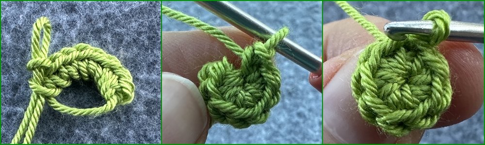 Blog-Inhaltsbild für 'Kleine Kürbisse als Schlüsselanhänger oder Taschenbaumler häkeln'