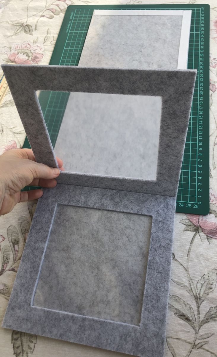 Blog-Inhaltsbild für 'Kostenlose Bastelanleitung: Wechselbilderahmen aus Filz'