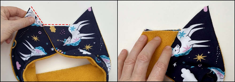 Blog-Inhaltsbild für 'Modernes Knoten-Stirnband in 2 Varianten nähen – Ratzfatz fertig'