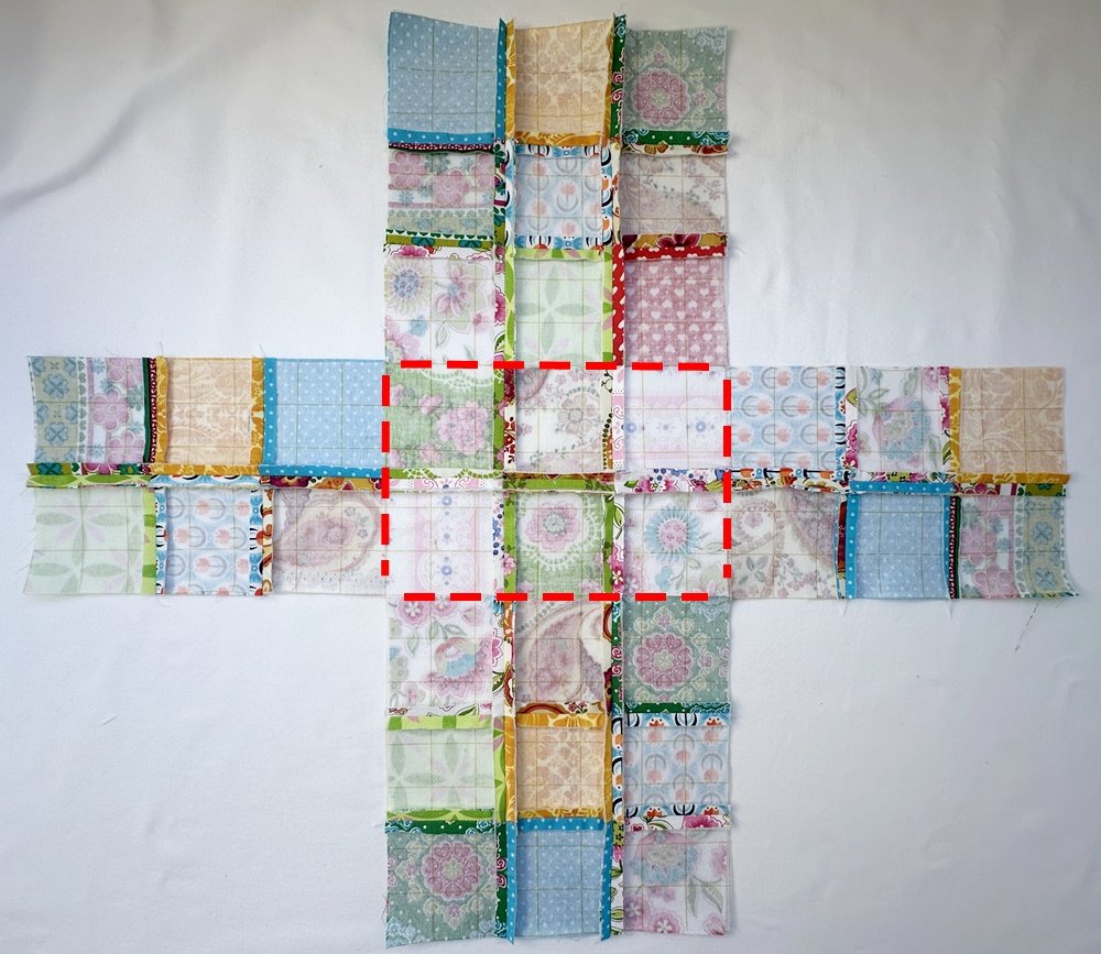 Blog-Inhaltsbild für 'Kindertasche im Patchwork-Style - Kostenlose Nähanleitung'
