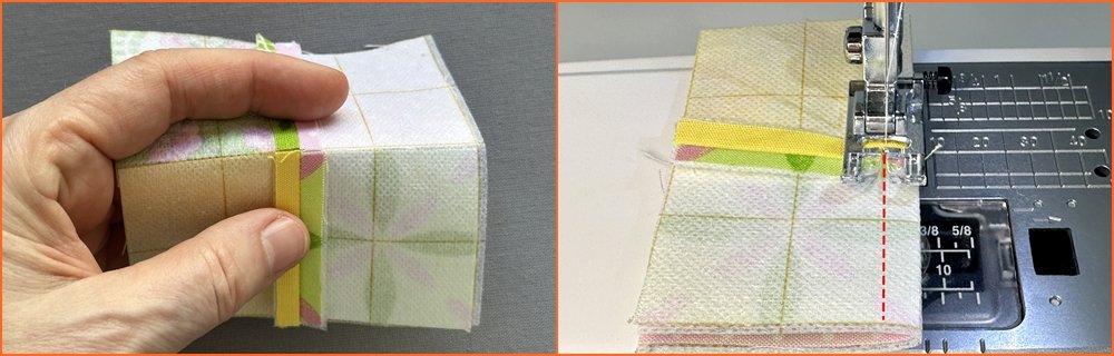 Blog-Inhaltsbild für 'Näh-Workshop Teil 2: Patchwork-Bettdecke für das Puppenbett'