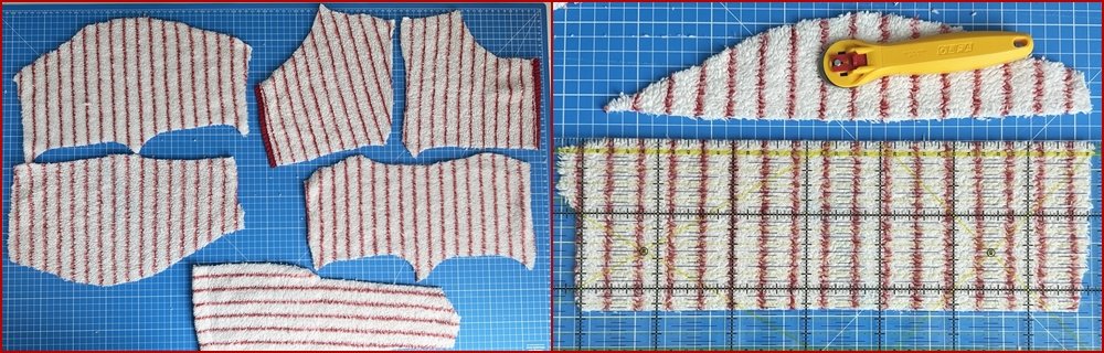 Blog-Inhaltsbild für 'Aus Alt mach Neu: Waschhandschuhe aus altem Bademantel nähen'