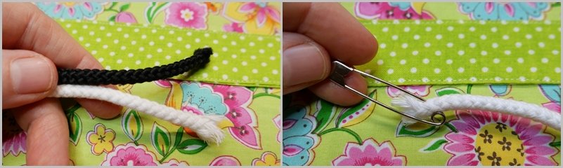 Blog-Inhaltsbild für 'Zugbeutel mit Innenfutter selbst nähen - Kostenlose Nähanleitung'