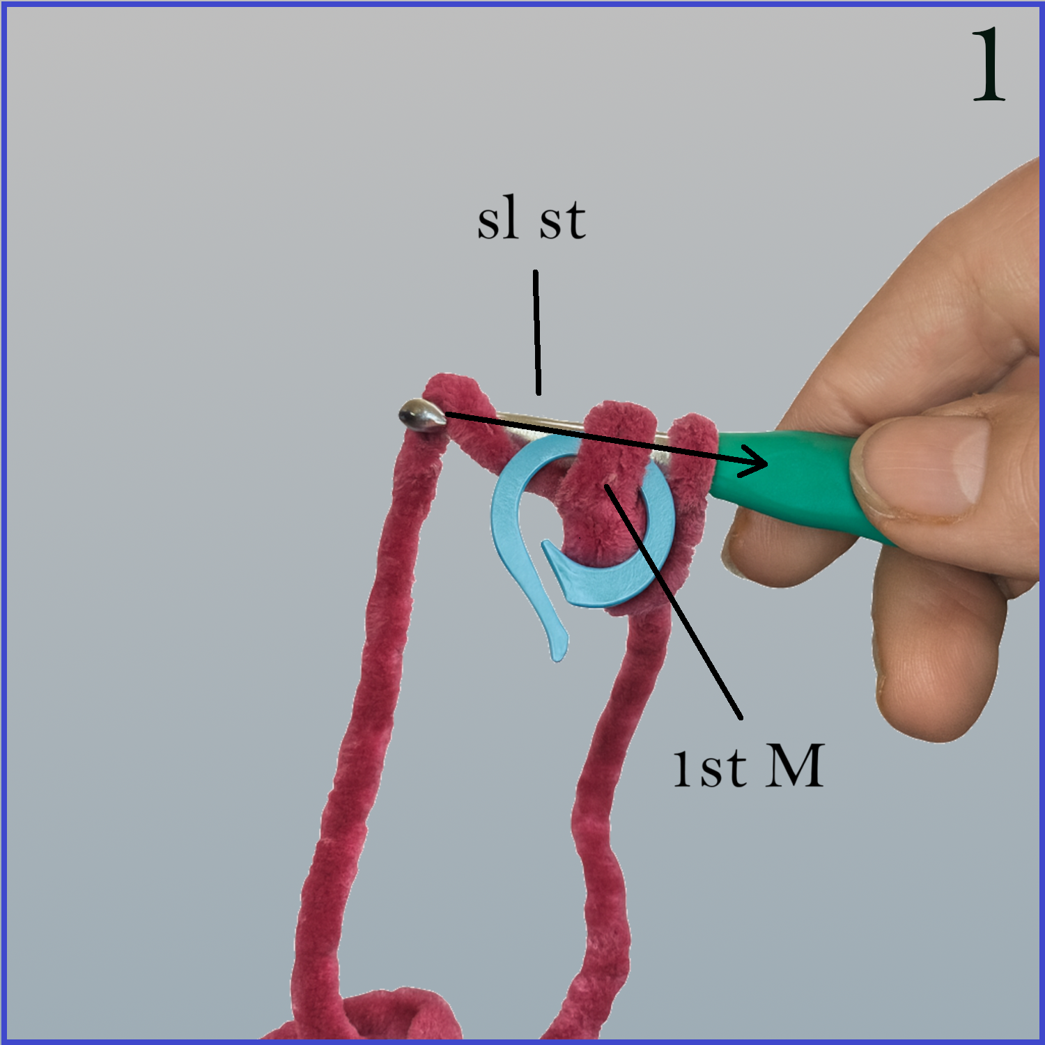 Blog content image for 'Free Crochet Pattern Little Cuddly Heart'