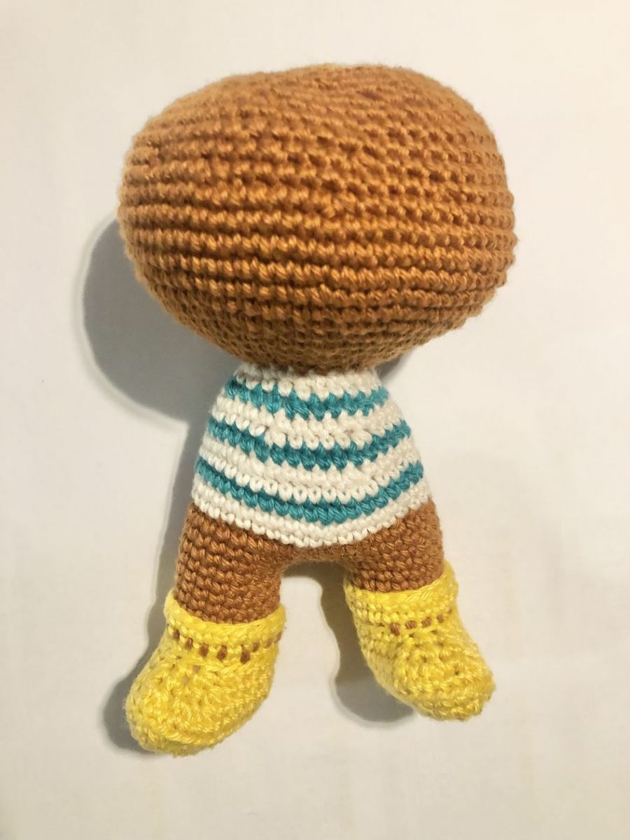 Blog-Inhaltsbild für 'Kostenlose Häkelanleitung Affe'