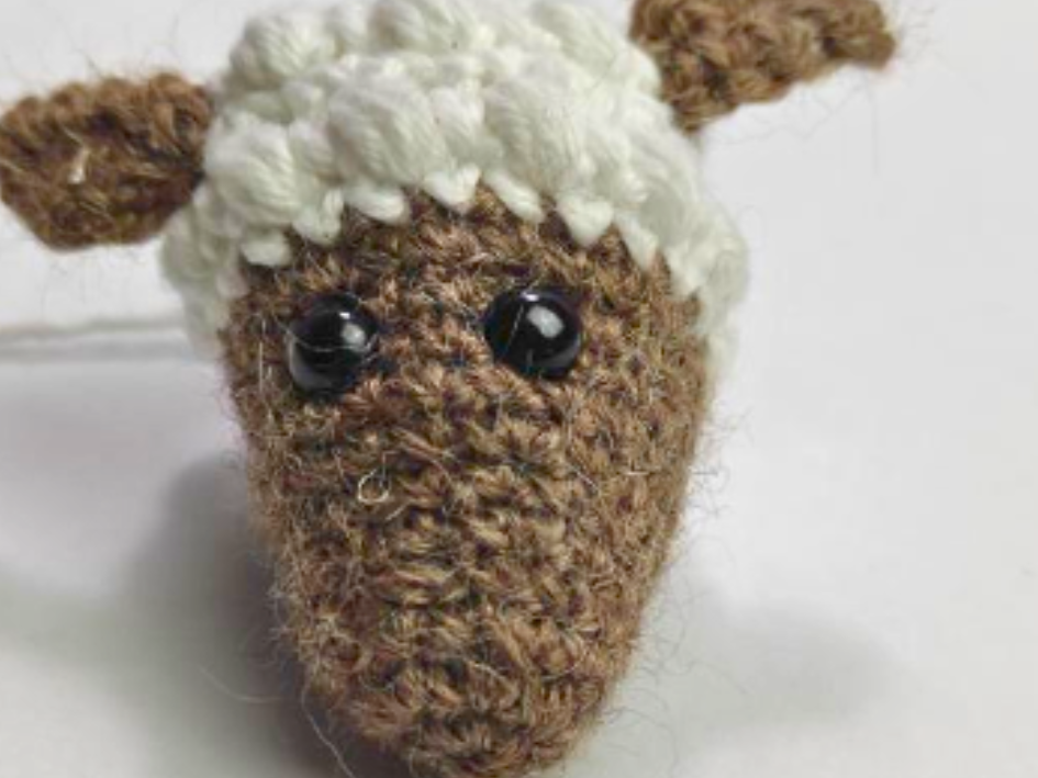 Blog-Inhaltsbild für 'Kostenlose Häkelanleitung Eierbecher Schäfchen für Ostern'