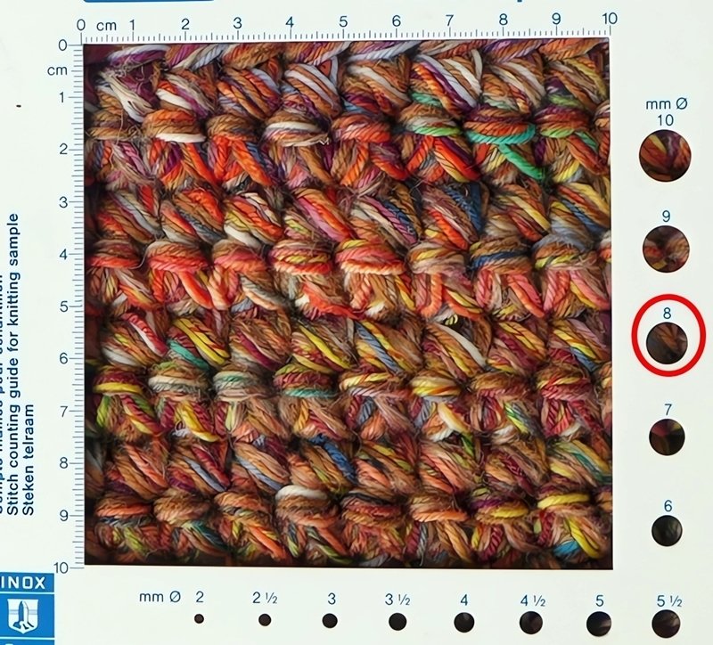Blog-Inhaltsbild für 'Kostenlose Häkelanleítung Bezug für Sitzball aus Wollresten'