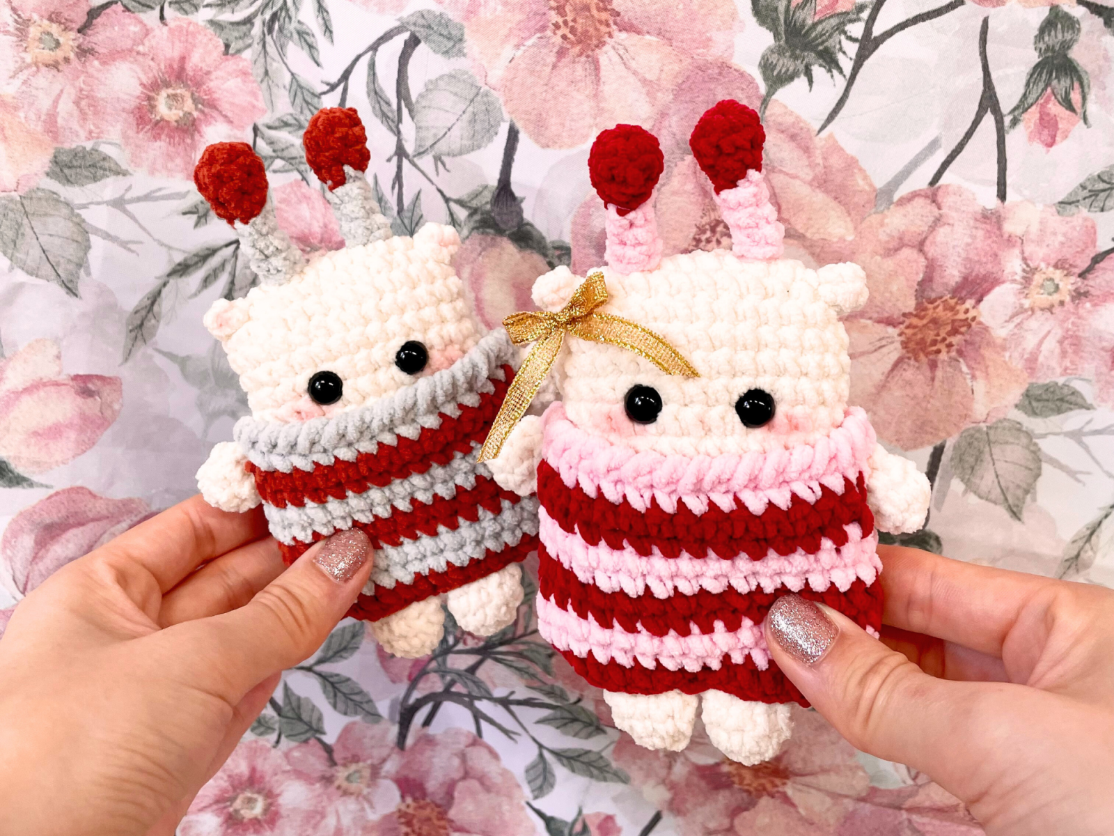 Blog-Inhaltsbild für 'Häkeln zum Valentinstag - 5 einfache Häkelprojekte'