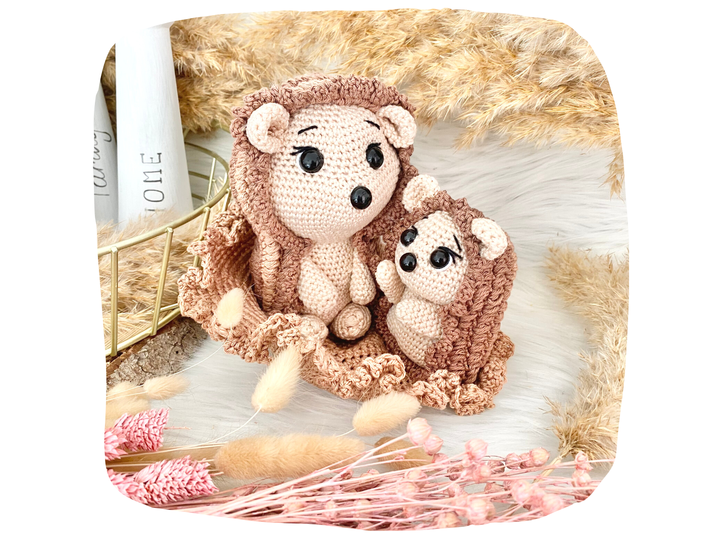 Blog-Inhaltsbild für 'Igelmama und Igelbaby'