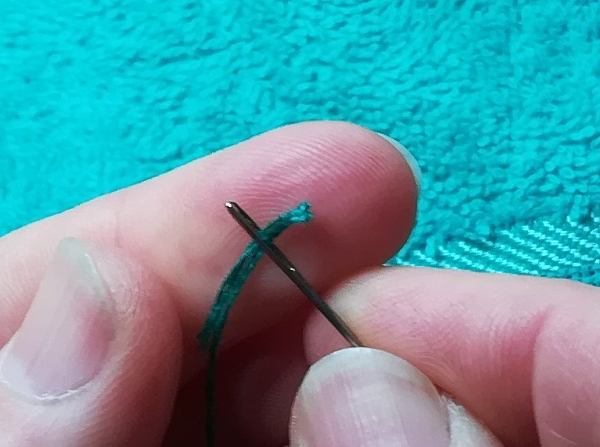 Blog-Inhaltsbild für 'Besticke mit mir ein Lätzchen und lerne dabei den Kreuzstich - Tutorial für Anfänger*innen inkl gratis Stickvorlage "Food Designer" und  "Designerin"'