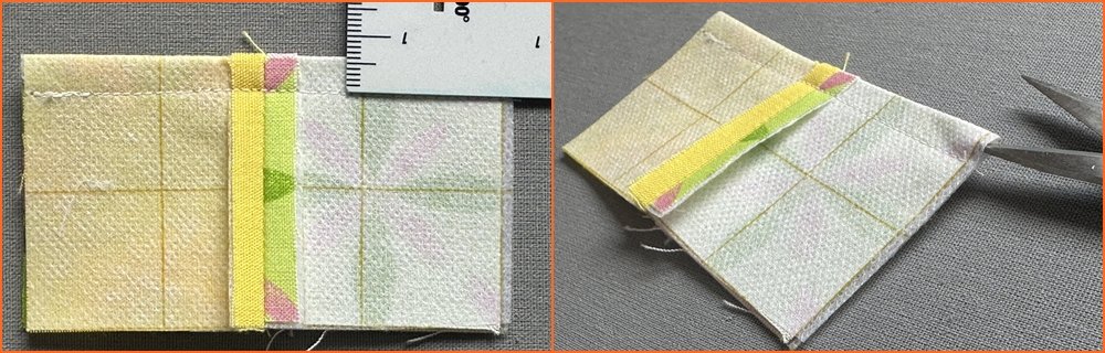 Blog-Inhaltsbild für 'Näh-Workshop Teil 2: Patchwork-Bettdecke für das Puppenbett'