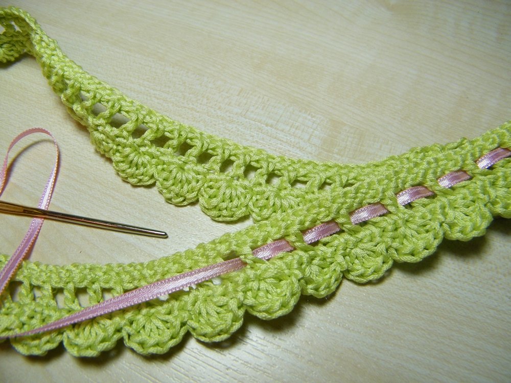 Blog-Inhaltsbild für 'Etwas Praktisches für den Garten: Tischtuchbeschwerer aus Garnresten häkeln'