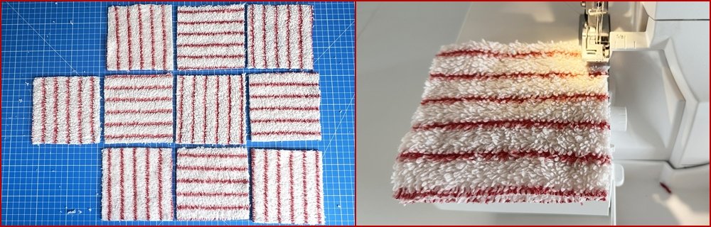 Blog-Inhaltsbild für 'Aus Alt mach Neu: Waschhandschuhe aus altem Bademantel nähen'