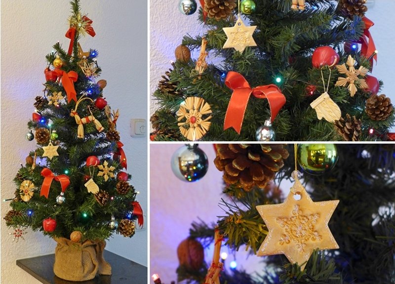 Blog-Inhaltsbild für 'Basteln mit Kindern: Wir basteln Weihnachtsanhänger - Kostenlose Anleitung'