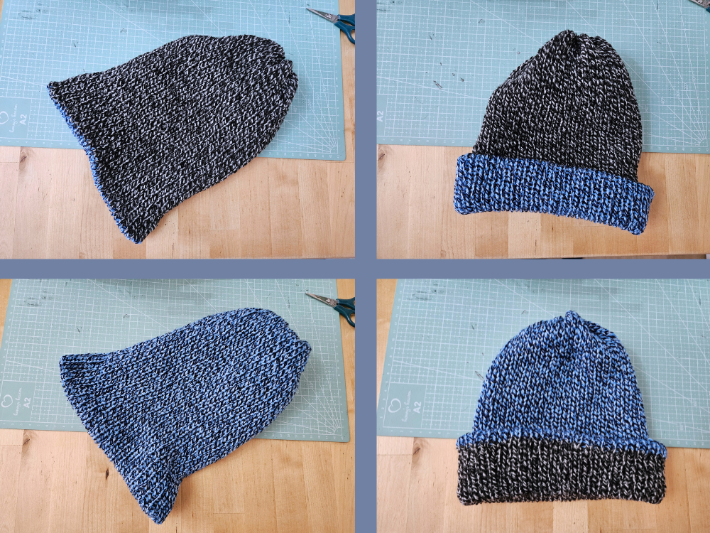 Blog-Inhaltsbild für 'Strickmühlen Praxisguide #2: Erste Projekte (Beanie & Loop)'
