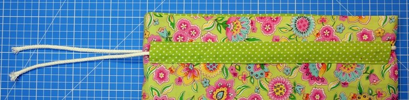 Blog-Inhaltsbild für 'Zugbeutel mit Innenfutter selbst nähen - Kostenlose Nähanleitung'