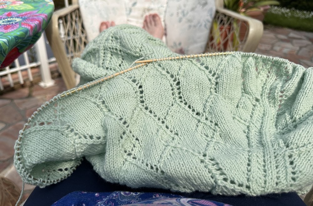 Blog-Inhaltsbild für 'Gestrickte Decken in Hülle und Fülle'