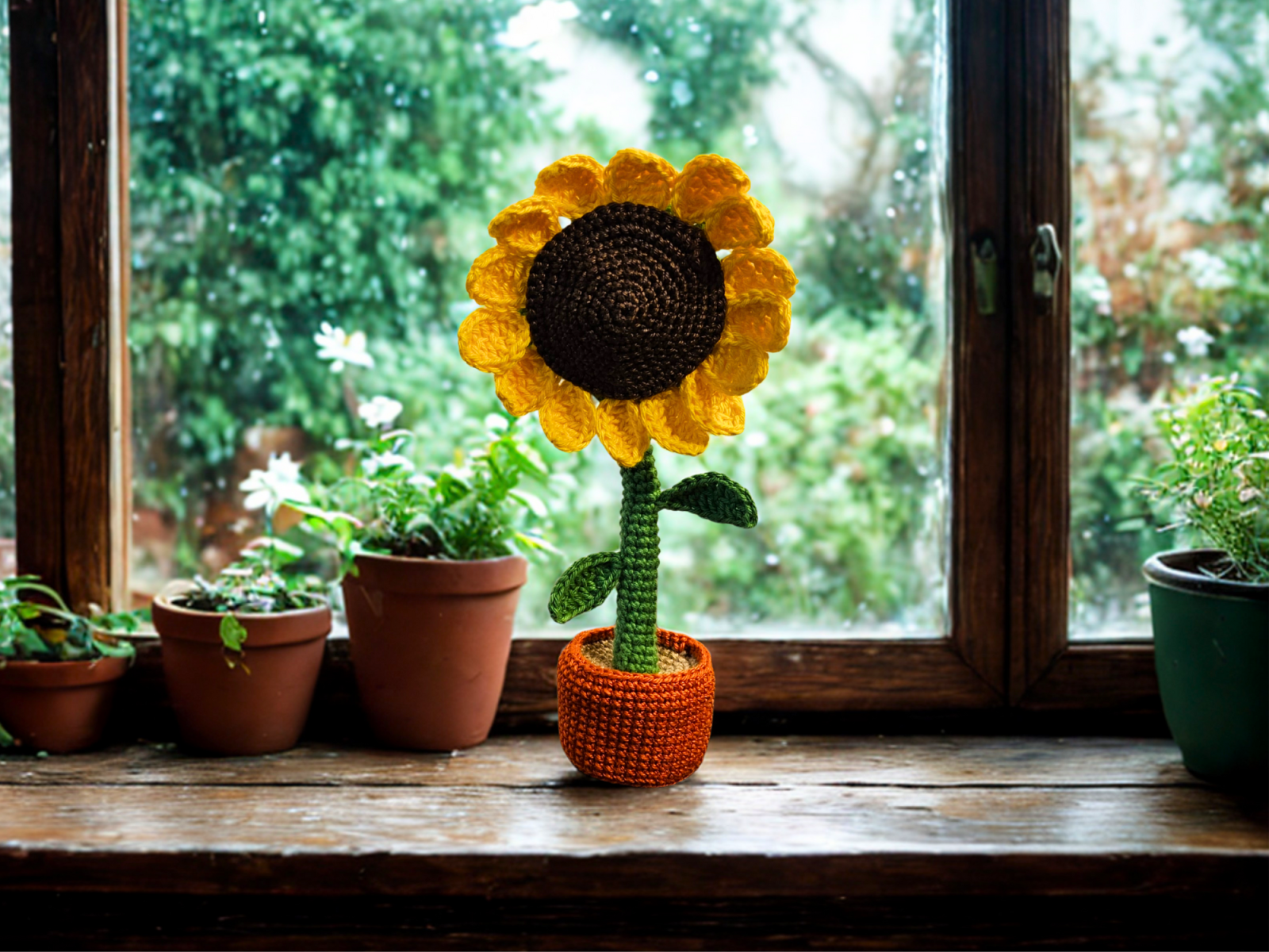 Blog content image for 'Crochet Sunflower: A Summer Amigurumi Tutorial'
