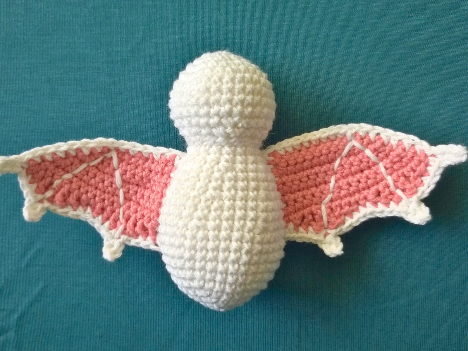 Blog content image for 'Free Crochet Pattern – Amigurumi Halloween Bat'