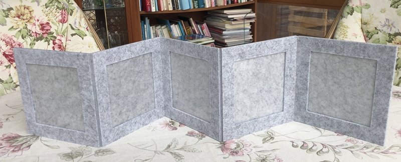 Blog-Inhaltsbild für 'Kostenlose Bastelanleitung: Wechselbilderahmen aus Filz'