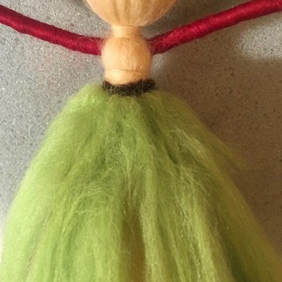 Blog-Inhaltsbild für 'Zarte Fee aus Filz ("Märchenwolle") - Teil 2'