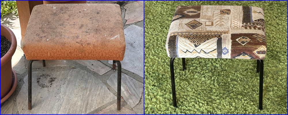Blog-Inhaltsbild für 'DIY-Projekt: Vintage-Hocker aufhübschen'