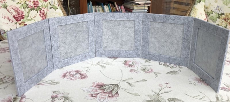 Blog-Inhaltsbild für 'Kostenlose Bastelanleitung: Wechselbilderahmen aus Filz'